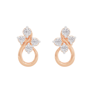 Refined Radiance Diamond Earrings