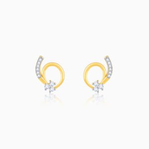 Gold Gentle Passion Diamond Earrings
