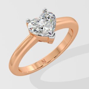 1 ct Heart Ring