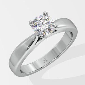 Essential Semi-Solitaire Ring