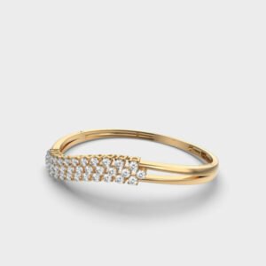 Wave Of Infinity Diamond Bracelet