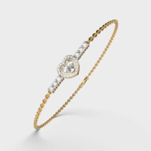 Hearty Delight Diamond Bracelet