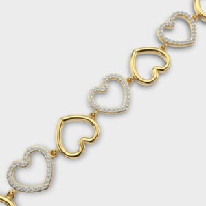 Happy Hearts Diamond Bracelet
