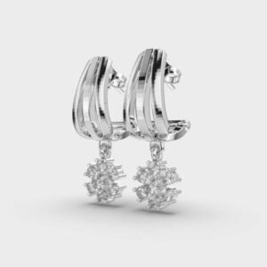 Dangling Flower Earrings