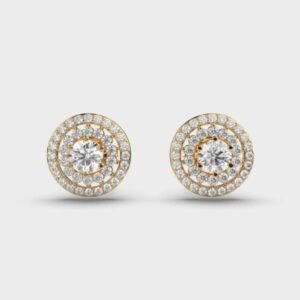 Bold And Beautiful Diamond Studs