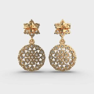 Scintillating Beauty Diamond Danglers
