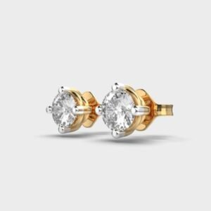 60 Cent Classic Diamond Studs 2