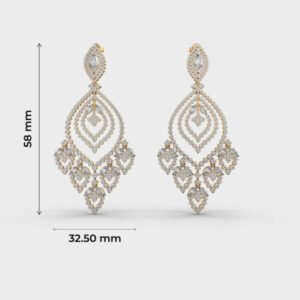 Chandelier Elegance Diamond Earrings