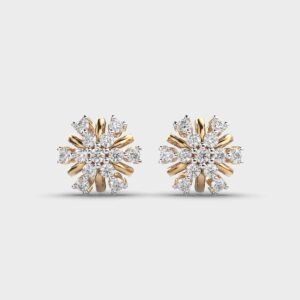 Serene Nature Diamond Studs