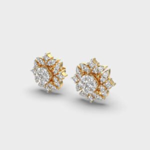 Floral Fantasy Diamond Studs