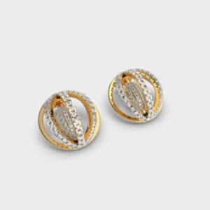 Twinkling Sphere Diamond Earrings