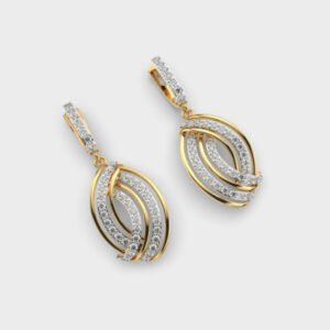 Infinite Twirl Diamond Earrings