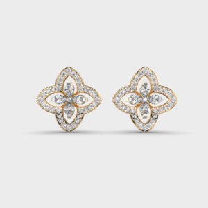 Enticing Posy Diamond Studs