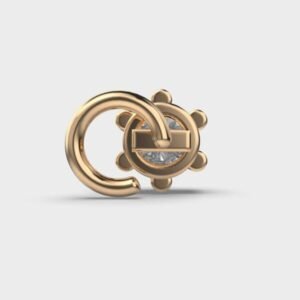 7 Cent Solitaire Moonshine Nosepin