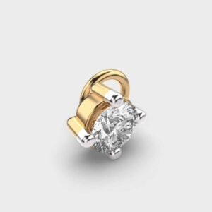 8 Cent Solitaire Classic Nosepin