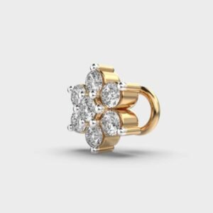 Scintillating Blossom Diamond Nosepin