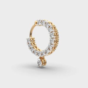 4 Cent Elegant Diamond Nose Ring