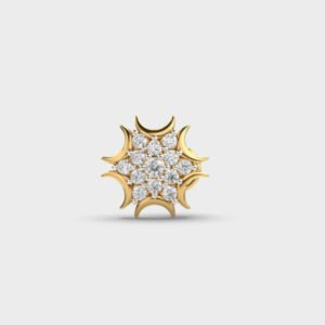 Rippling Echo Diamond Nosepin