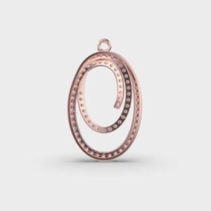 Loop Of Abundance Diamond Pendant Without Chain