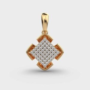 Dazzling Diva Diamond Pendant Without Chain