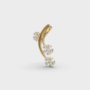 Flowers All The Way Diamond Pendant Without Chain