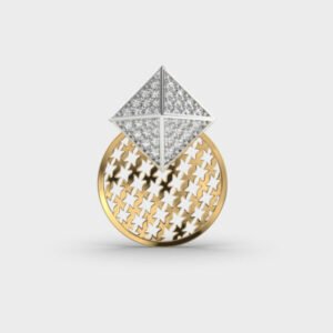 Harmony Sphere Diamond Pendant Without Chain