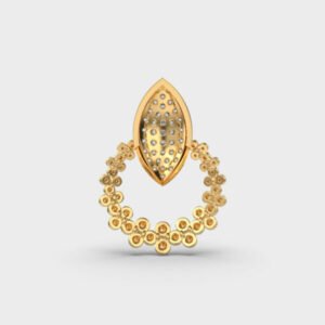 Mystic Galaxy Diamond Pendant Without Chain