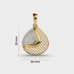 Mystic Alliance Diamond Pendant Without Chain