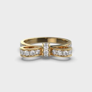 Bow Of Love Diamond Ring