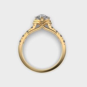 50 Cent Eclectic Solitaire Ring