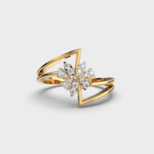 Shooting Star Diamond Ring