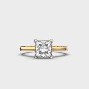 1 Carat Princess Diamond Ring