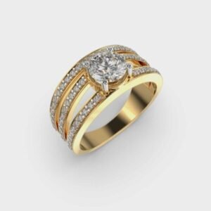 70 Cent Solitaire In Parallel Bands 2