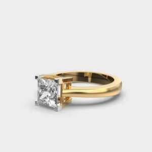 70 Cent Princess Diamond Ring