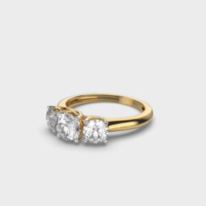3 Stone Diamond Ring