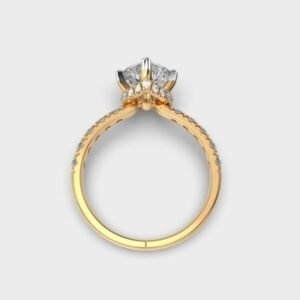 1 Carat Solitaire Diamond Band