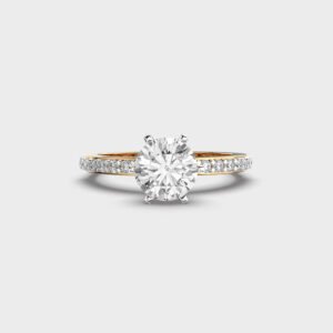 1 Carat Solitaire In Diamond Band