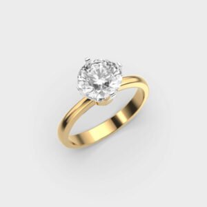 1 Carat Classic Solitaire Ring