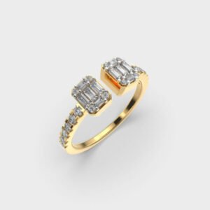 Buckle Up Diamond Ring