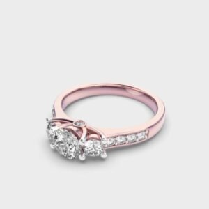 Trimoorti Diamond Ring