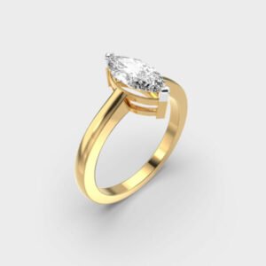 1 Carat Classic Marquise Diamond Ring