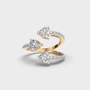 Talking Hearts Diamond Ring