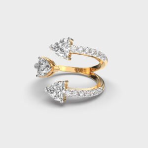 Talking Hearts Diamond Ring