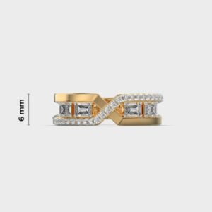 Shapes Of Royalty Diamond Cluster Ring