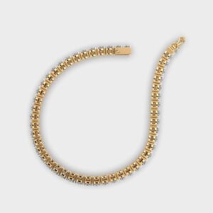 Minimal Round Diamond Tennis Bracelet