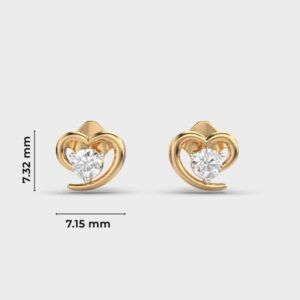 Heartfelt Wish Diamond Earrings