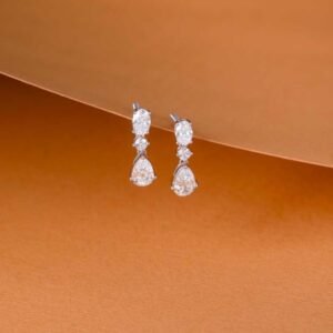 Alluring Gaze Diamond Dangler Earrings