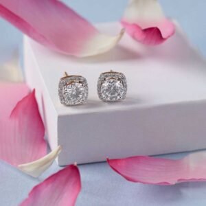 Charming Quads Padma Cut Diamond Studs