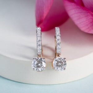 Chic Glam Padma Cut Diamond Earrings