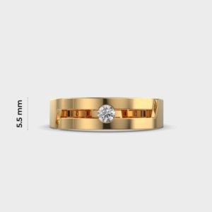 Nebula Path Diamond Ring For Men